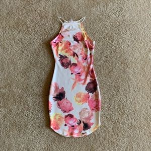Floral mini dress